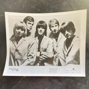 Yardbirds Band Photograph B&W 8x10 (B76)